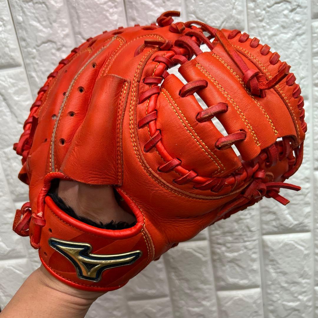 【美品】野球 グローブ 軟式 少年野球 キャッチャーミット ミズノ セレクト9