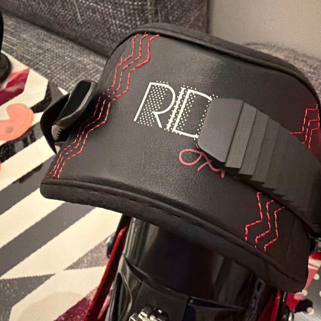 138cmスノーボード板ビンディング2点セットピンク初心者用スタンダード