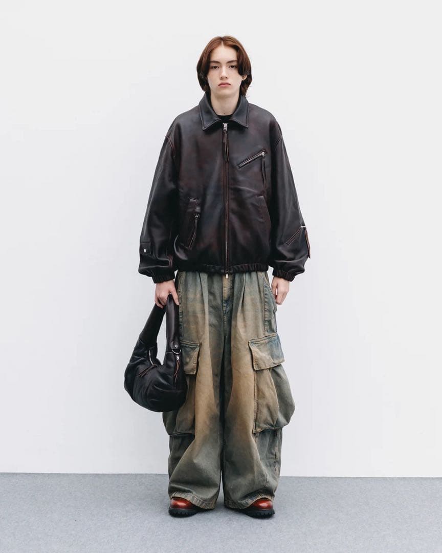 【即完アイテム】SHEEP LEATHER UTILITY JACKET