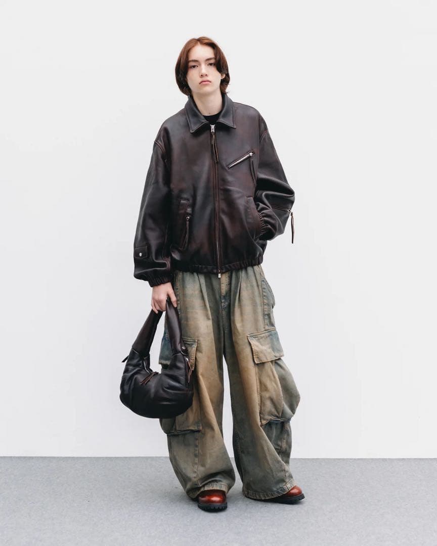 【即完アイテム】SHEEP LEATHER UTILITY JACKET