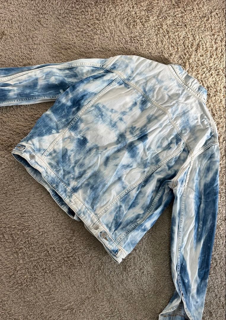 【美品】DSQUARED2 タイダイデニムジャケット サイズ50