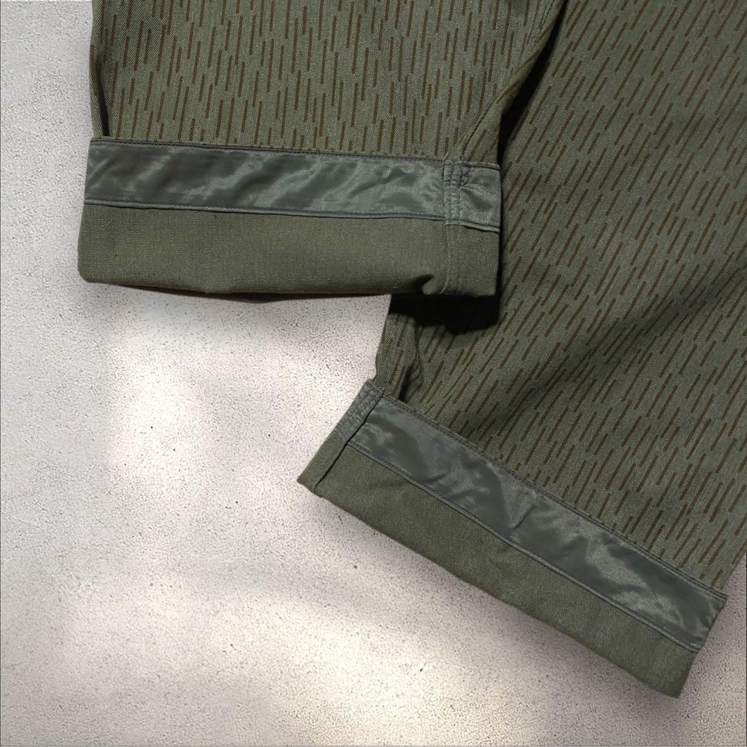 りゅっち旧東ドイツ軍 実物 レインドロップカモ ミリタリー カーゴパンツ