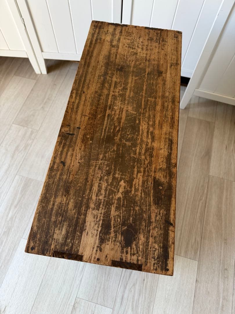 アンティーク 棚 チェスト ローボード 飾り棚 引き出し 無垢材 昭和レトロ