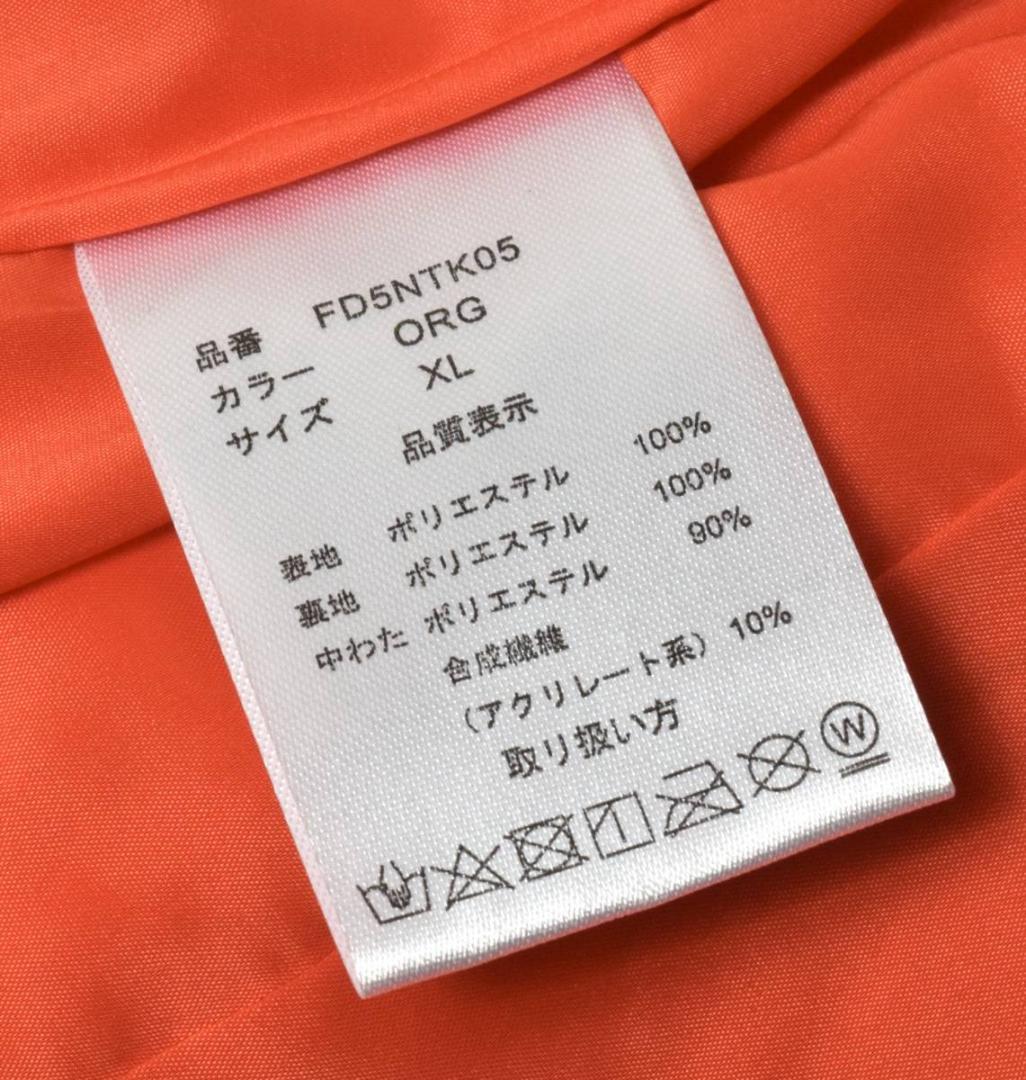 未使用 FIDRA フィドラ 撥水 ハイブリッド 中綿 ベスト XL オレンジ