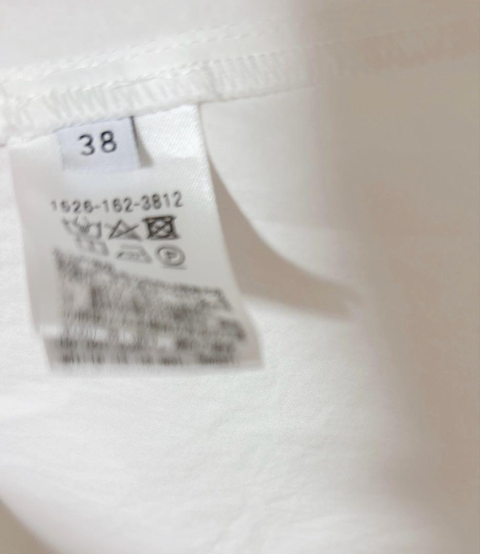 ユナイテッドアローズ オープンバック パフスリーブ ワンピース