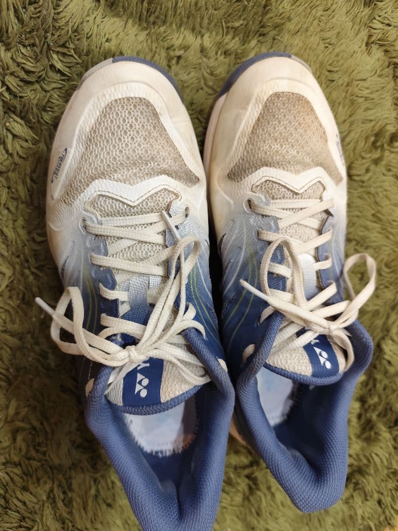 YONEX テニスシューズ ホワイト/ブルー