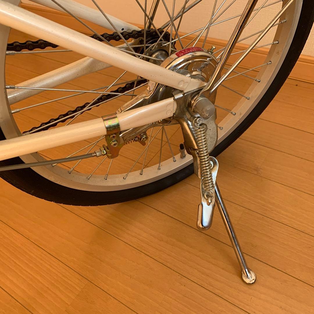 新品・未使用　２０インチ　折りたたみ自転車 パールホワイト