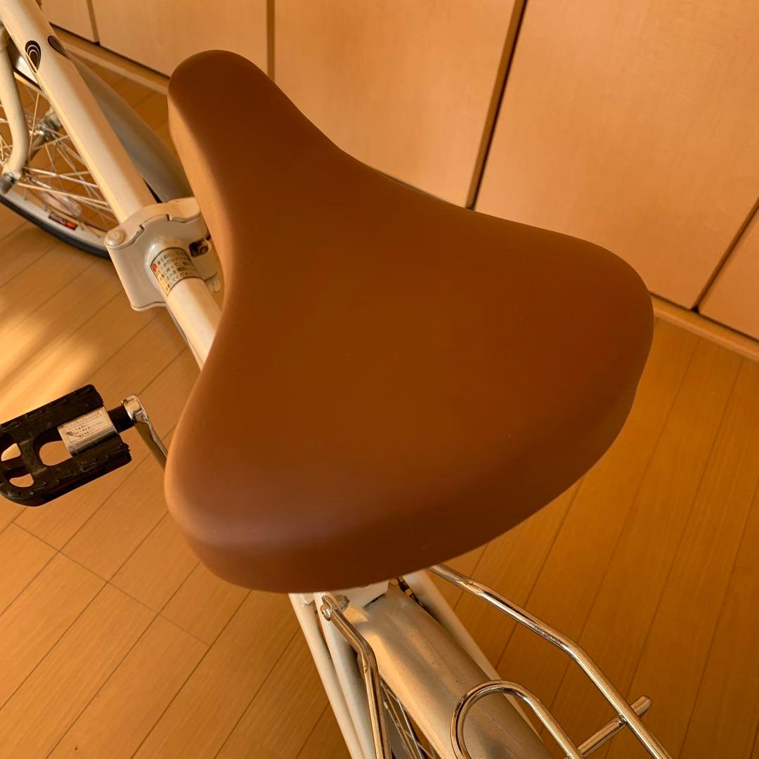 新品・未使用　２０インチ　折りたたみ自転車 パールホワイト