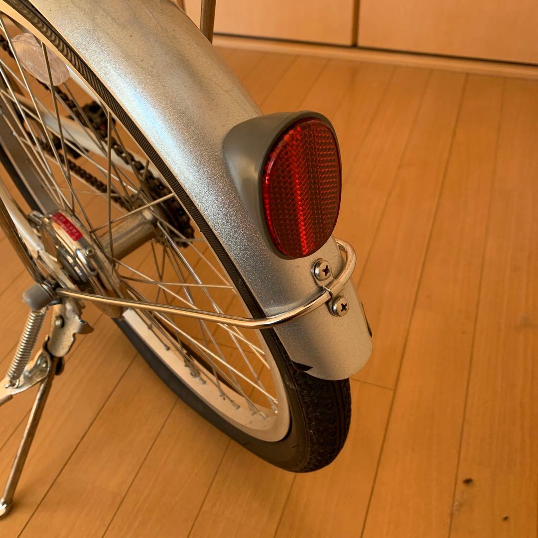 新品・未使用　２０インチ　折りたたみ自転車 パールホワイト