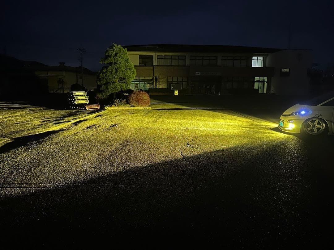 《H11》WS55 イエロー版 LED フォグ 300 黄色 爆光 AA1