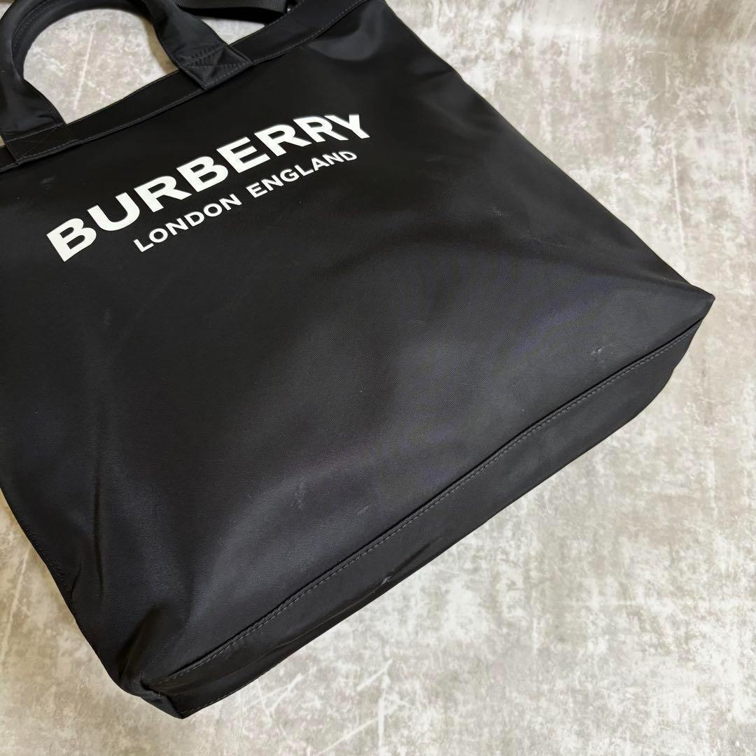 M48 バーバリー　アルティエ　トートバッグ　ショルダーバッグ　2way 黒