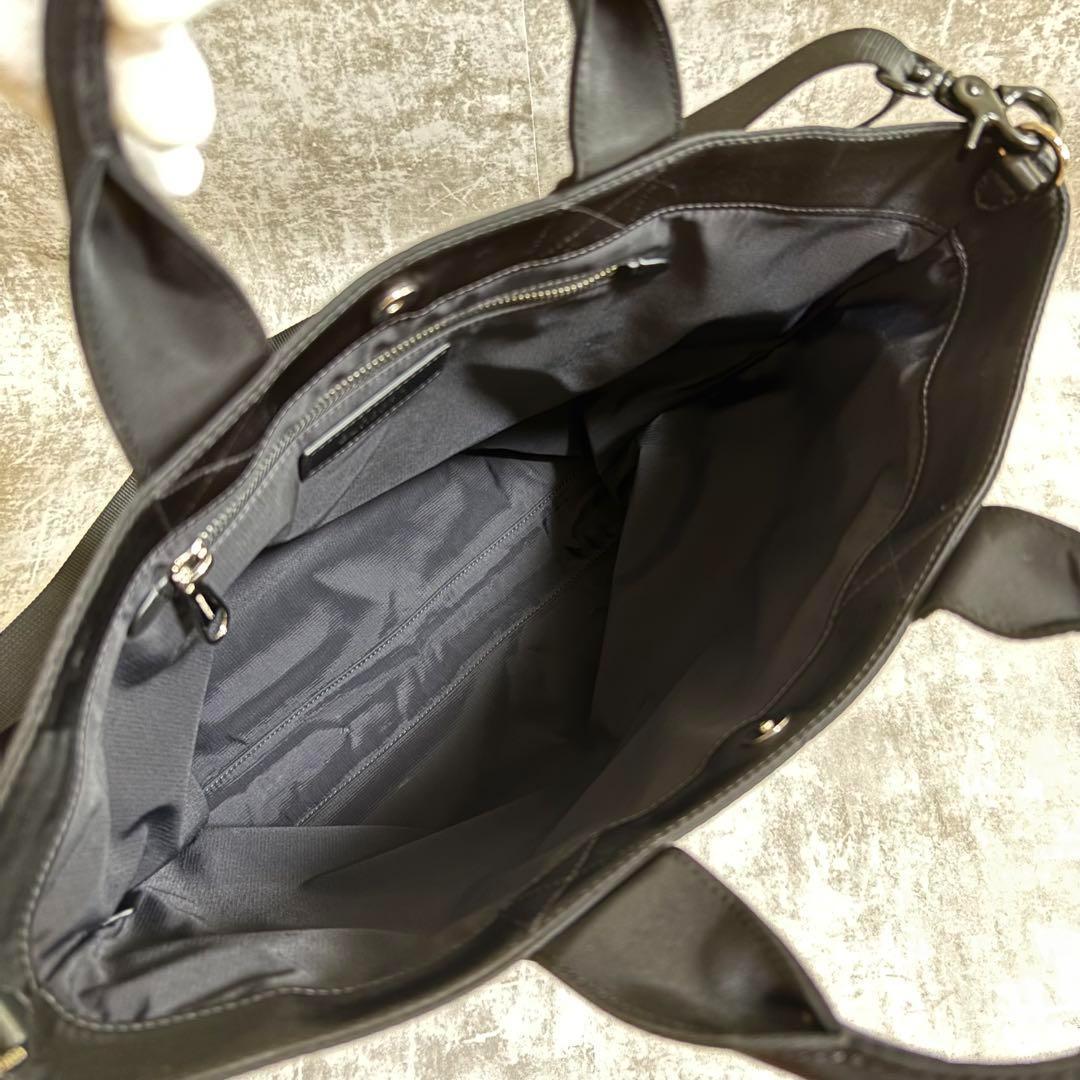 M48 バーバリー　アルティエ　トートバッグ　ショルダーバッグ　2way 黒