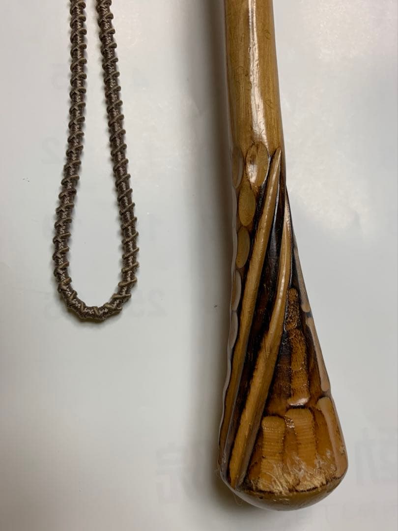 ギィドゥジャン雨晴日傘フランス製黒×白リボン付き晴雨兼用長傘生地張り替え済み