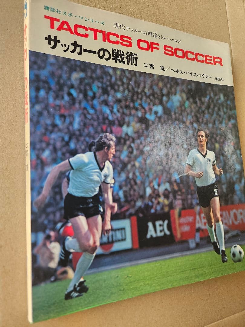 講談社「サッカー 世界のプレー 」「サッカーの戦術」2冊