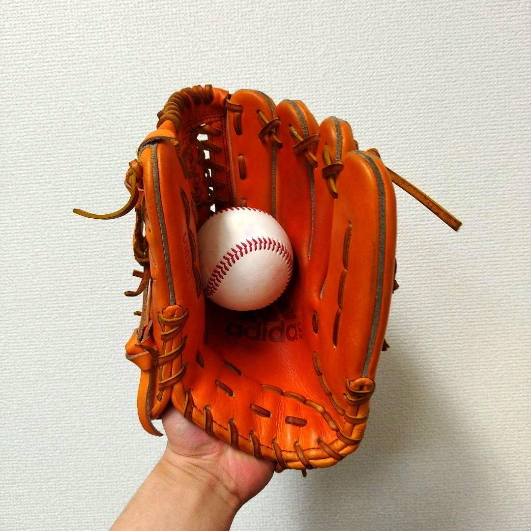 048 アディダス 型抜群 即戦力 硬式 内野手用グローブ