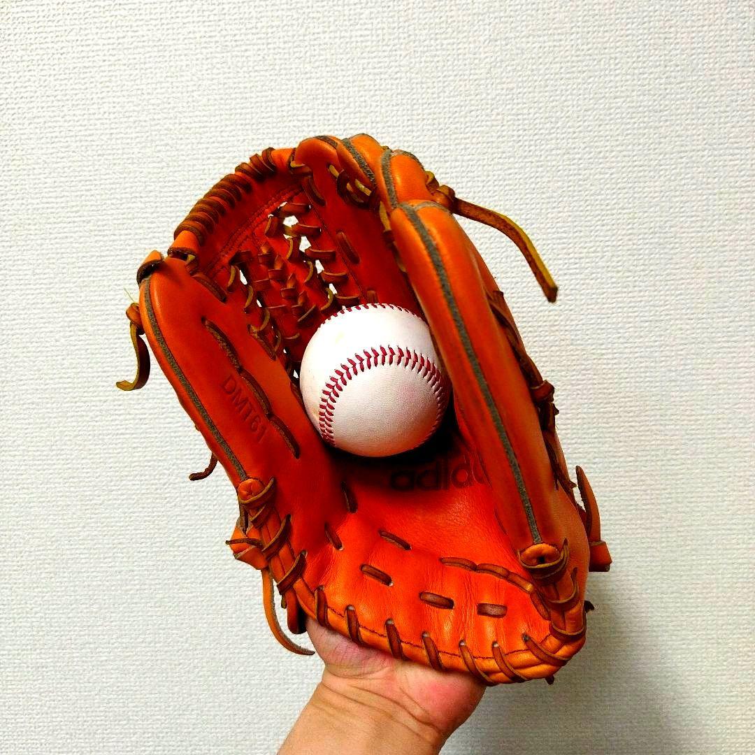 048 アディダス 型抜群 即戦力 硬式 内野手用グローブ