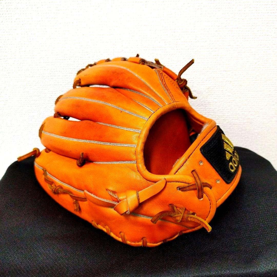 048 アディダス 型抜群 即戦力 硬式 内野手用グローブ