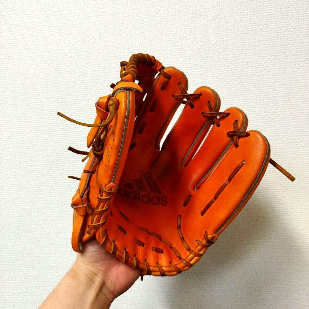 048 アディダス 型抜群 即戦力 硬式 内野手用グローブ
