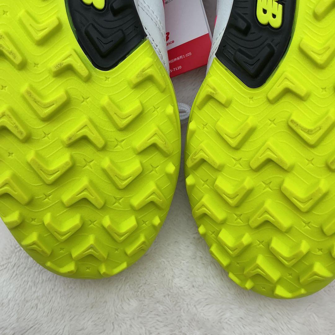 New Balance 442 サッカーシューズ ホワイト/ピンク/イエロー新品