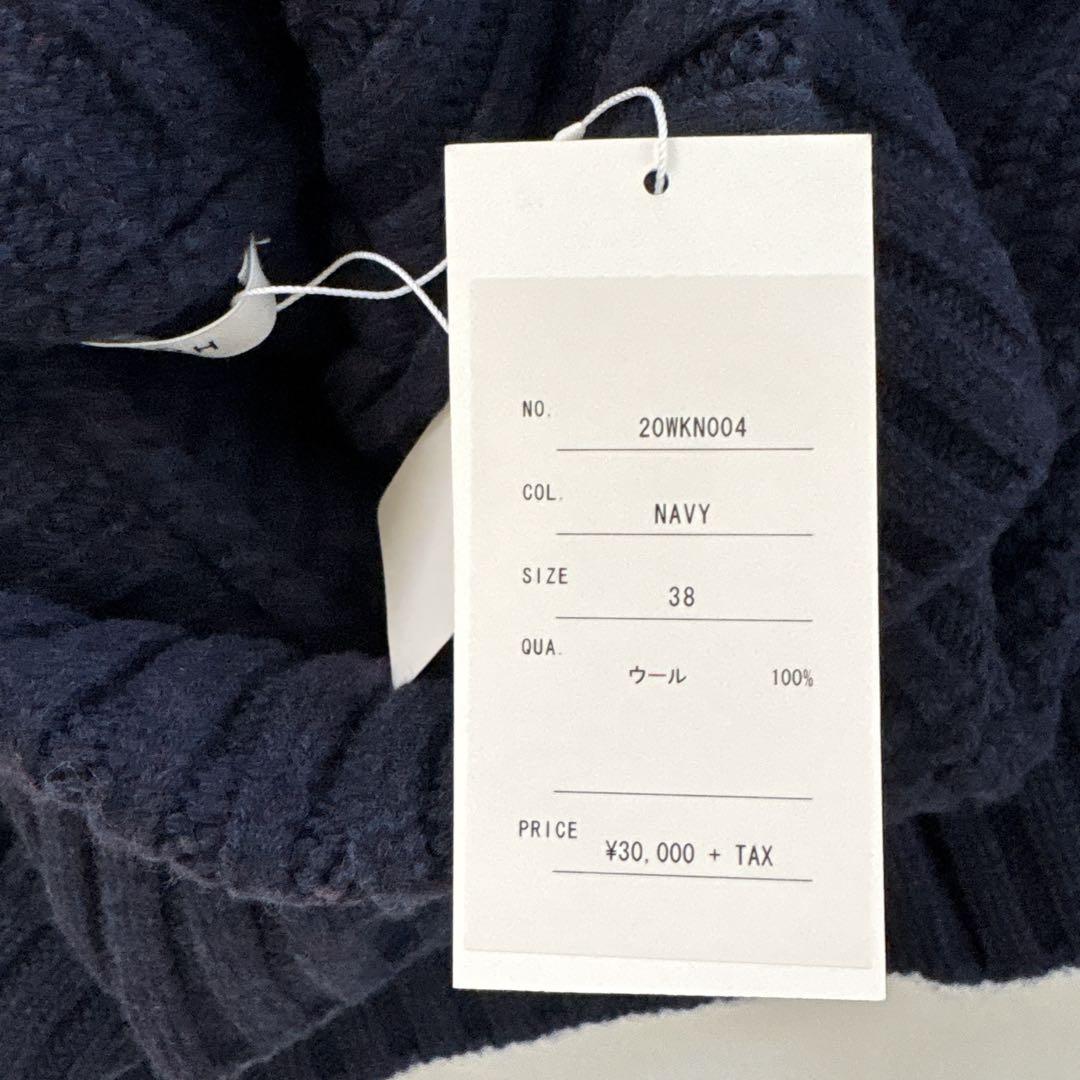 【新品】CINOH チノ タートルネックノースリーブニット ベスト