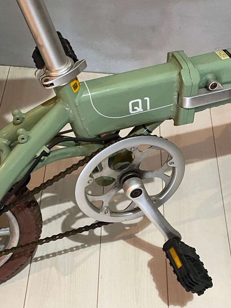 電動自転車　hold on 抹茶グリーン