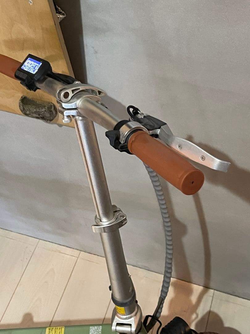 電動自転車　hold on 抹茶グリーン