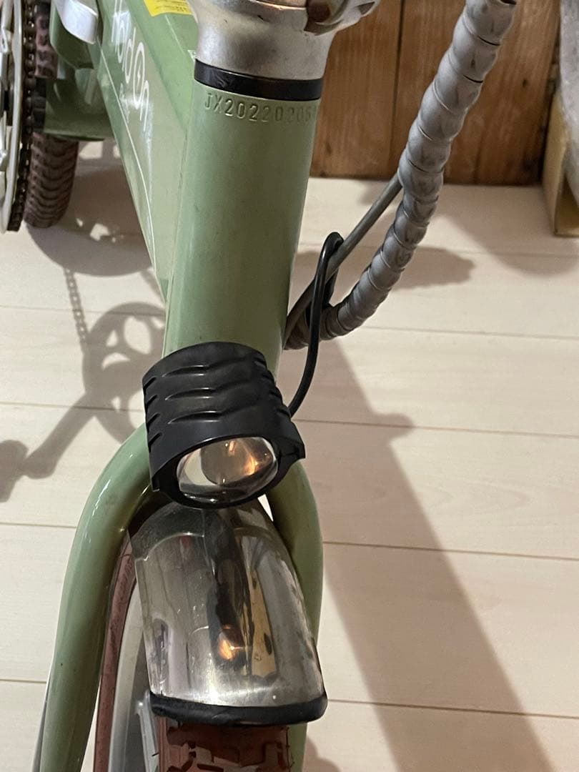 電動自転車　hold on 抹茶グリーン