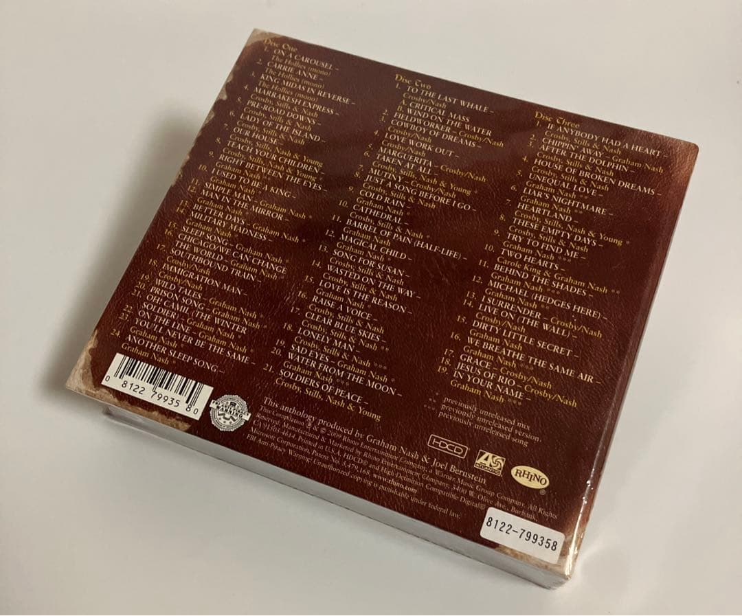 未開封・CD3枚組　グラハム・ナッシュ　Reflections