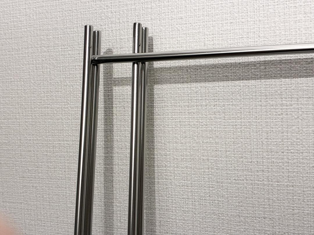 無印良品 ステンレスユニットシェルフ 追加用帆立 ミニ 2点セット