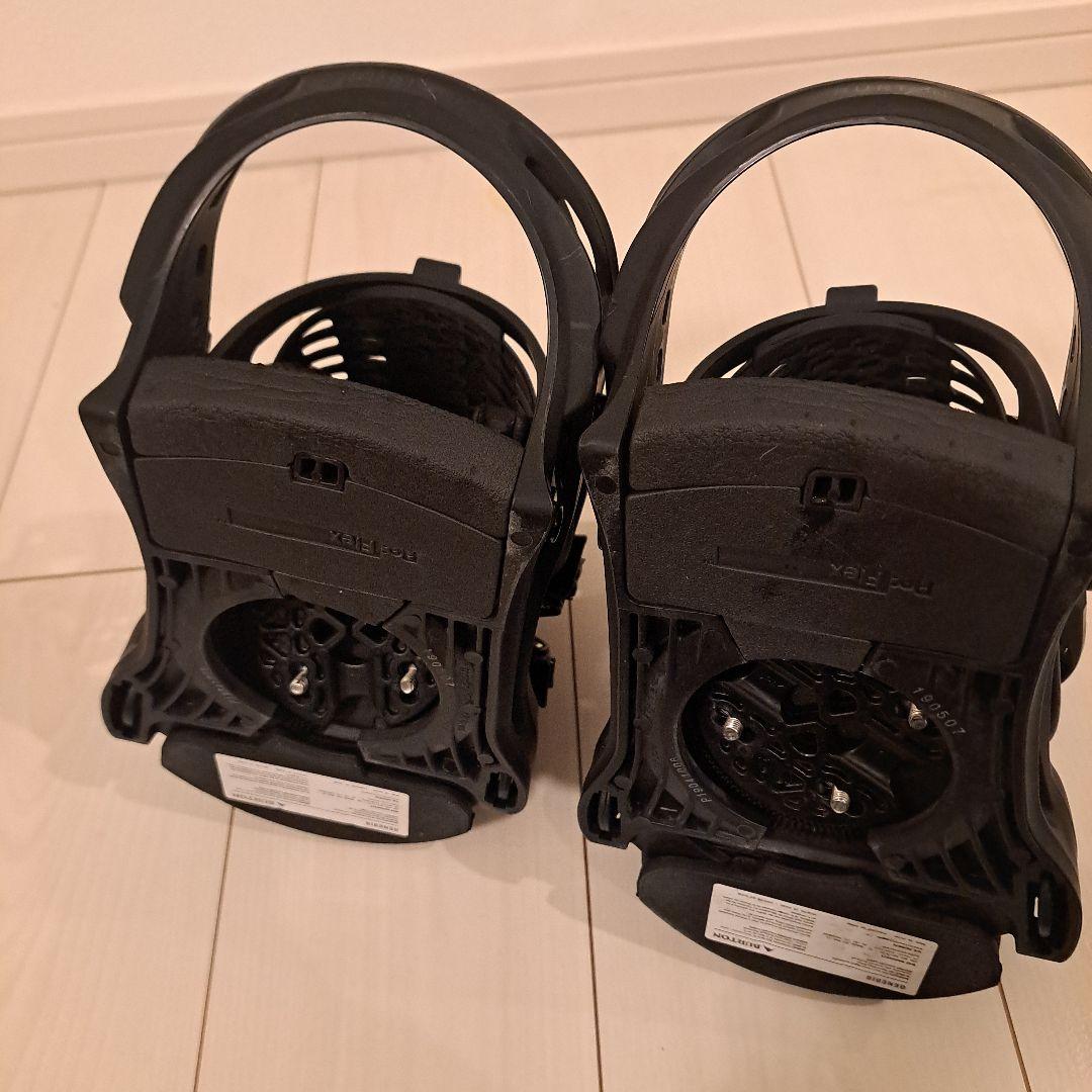 バートン　ジェネシス　ビンディング　Mサイズ　ブラック　22-23