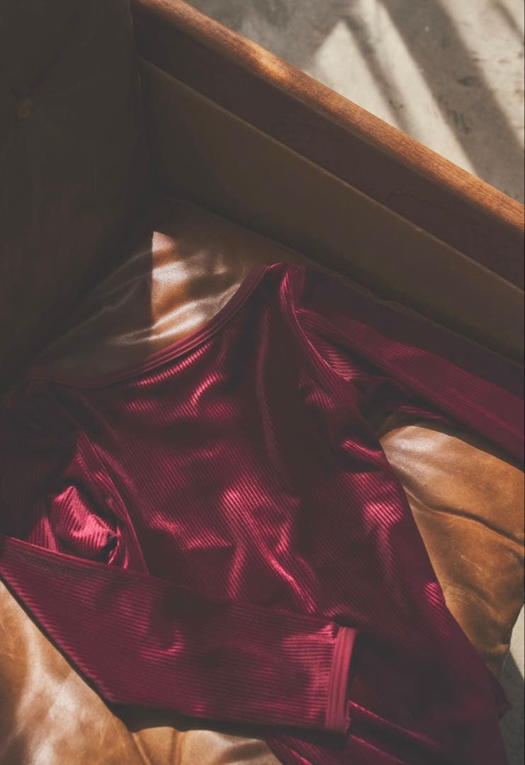 新品 スティナ stina Retune 大人気 ベロア レオタード M 完売品