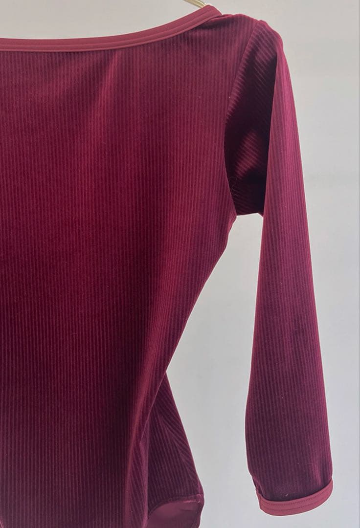 新品 スティナ stina Retune 大人気 ベロア レオタード M 完売品