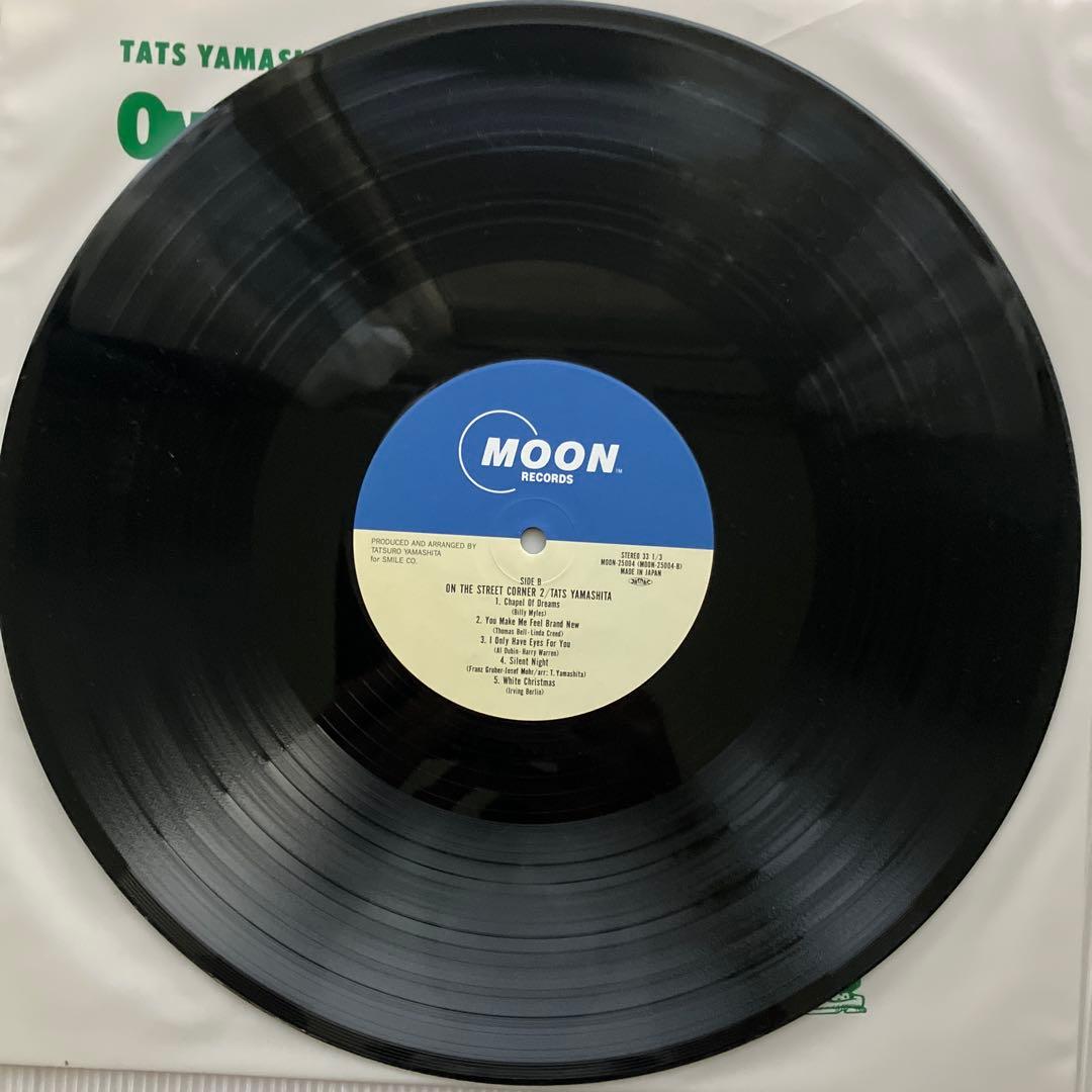 LPレコード山下達郎 ON THE STREET CORNER 1 •2 セット