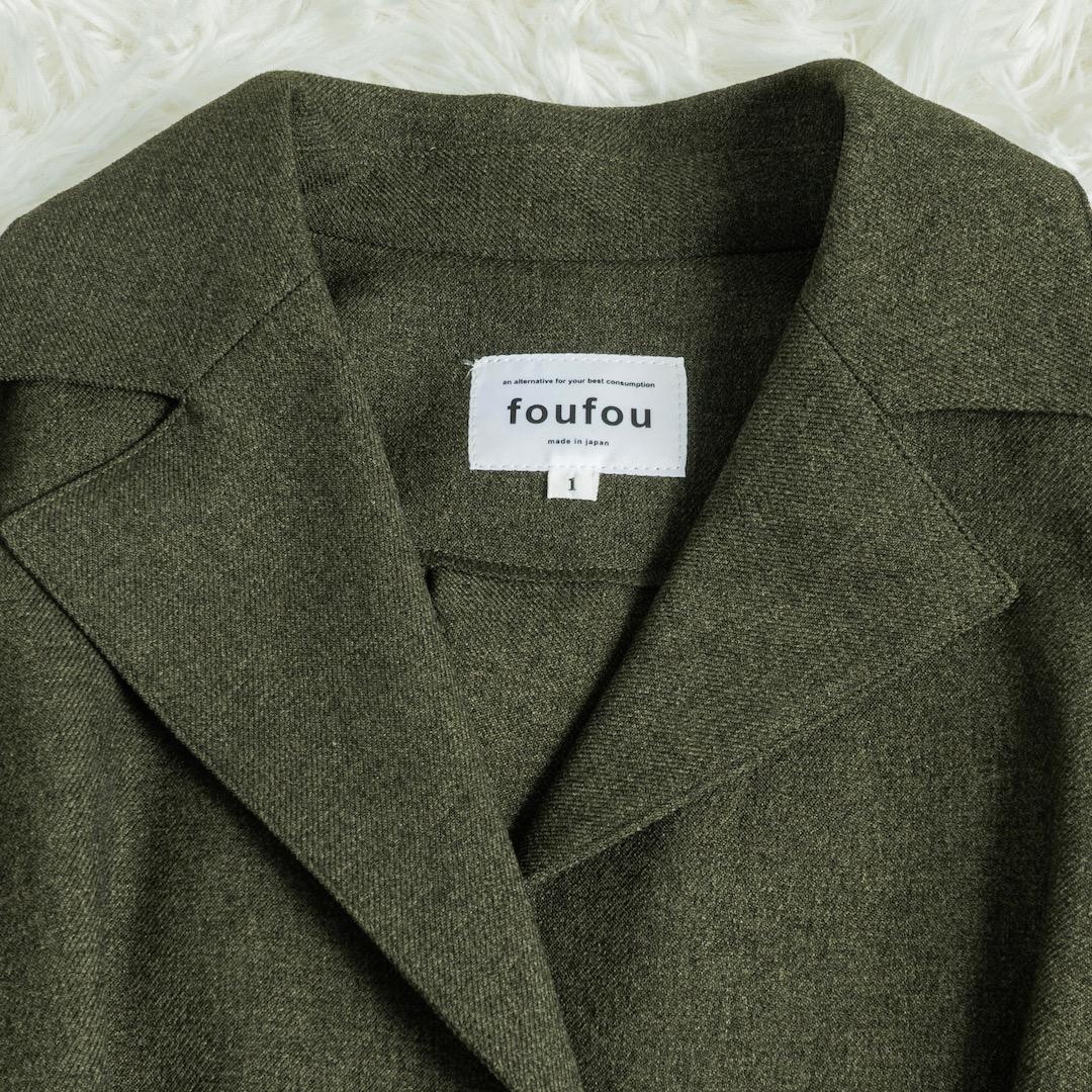 foufou プリミティブ オープンカラー クラシック ワンピース 1