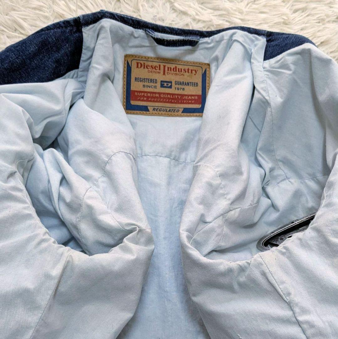 ✨現行モデル✨ 24AW DIESEL D-Calur デニムジャケット Dロゴ