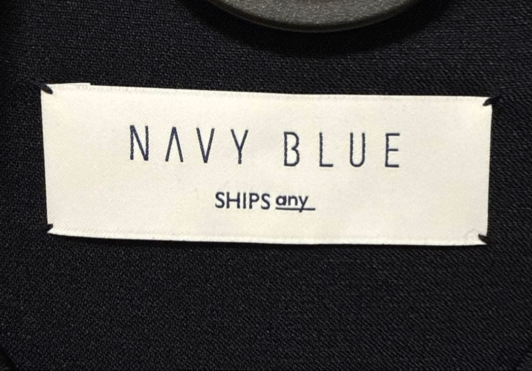 美品✨NAVY BLUE SHIPS anyネイビーAラインロングワンピース