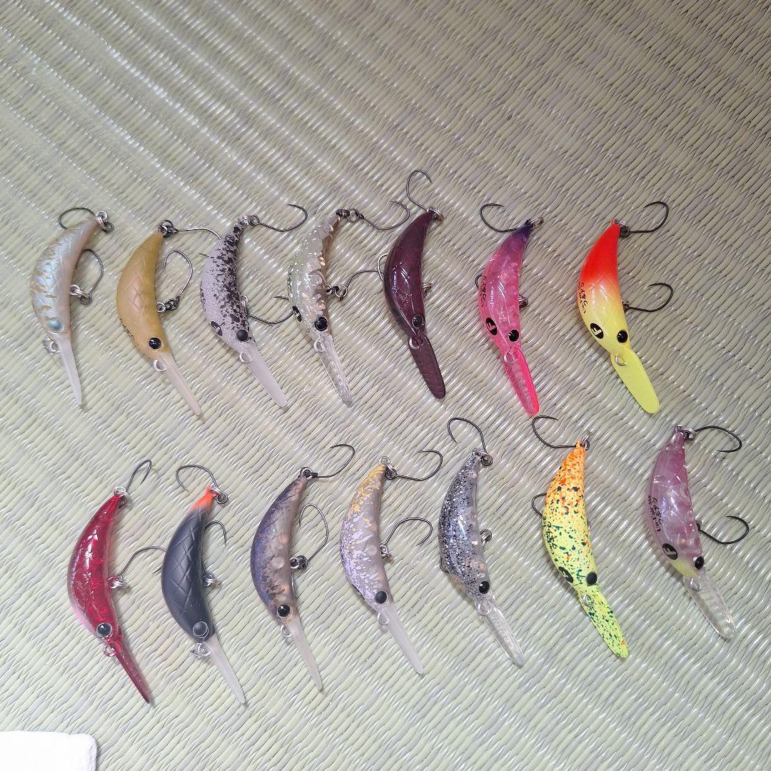 希少オリカラ多数アンフェアつぶあん35Fラッキークラフト14個セット限定