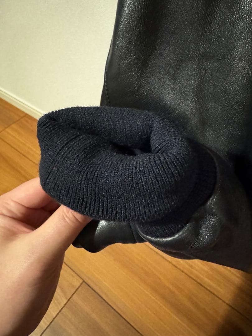 YY　LOEFF ラムレザーフライトジャケット