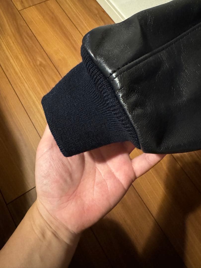 YY　LOEFF ラムレザーフライトジャケット