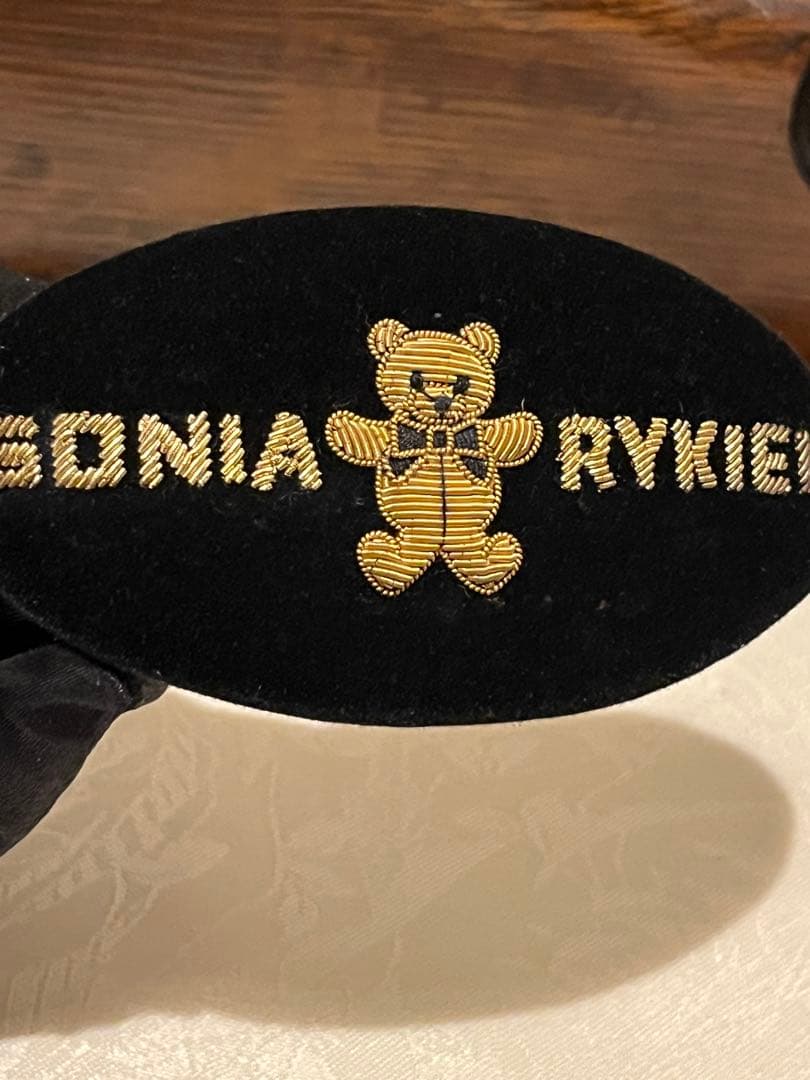 SONIA RYKIEL バレッタ テディベア+リボン 2つセット ヴィンテージ