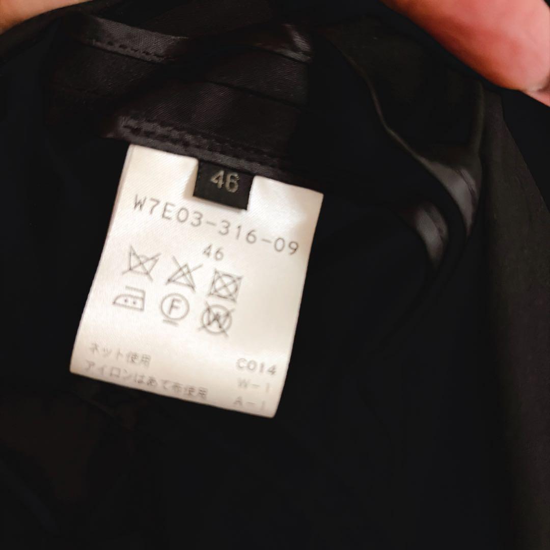 美品 大きいサイズ トゥービーシック ビジュー裾フリル RIMONTA ブルゾン