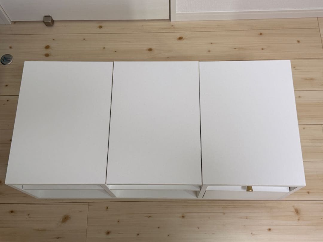 さ*迎様 鏡、収納付きテーブル