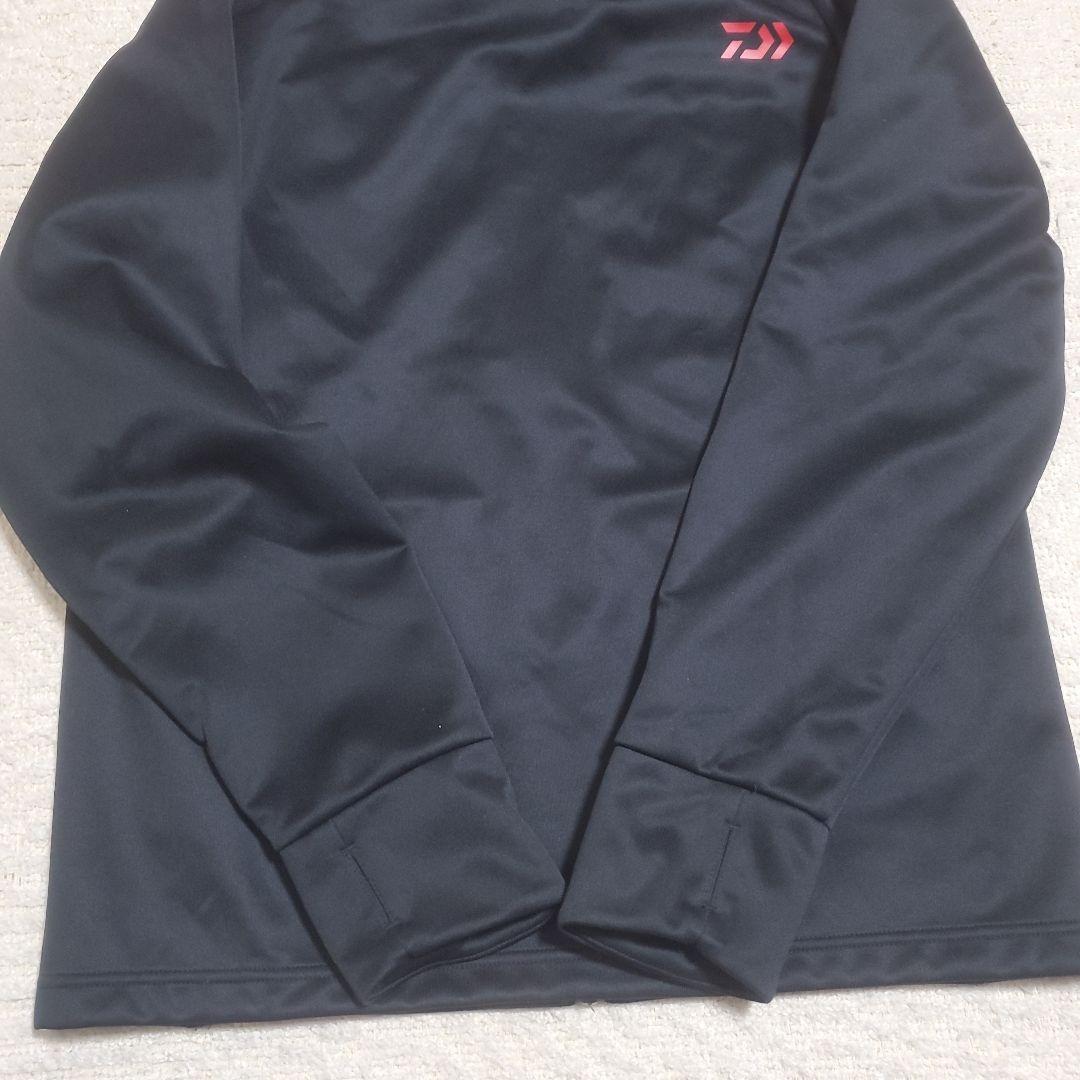 【美品】Daiwaダイワ ウインドブロックパーカー ブラック　サイズL　ブラック