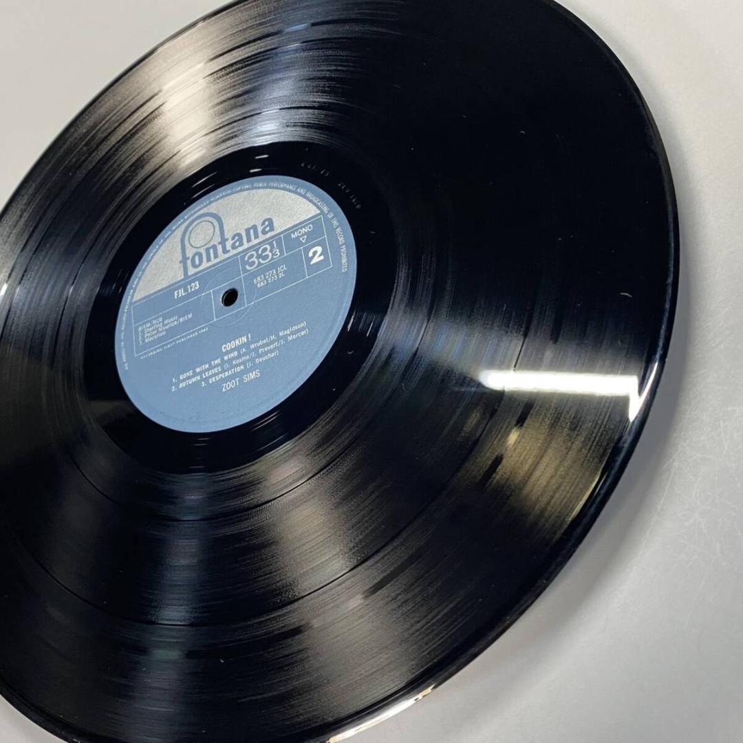 ★至高の逸品【 UKオリジ／MONO／極上NM／厚盤】 ズート・シムズ クッキン