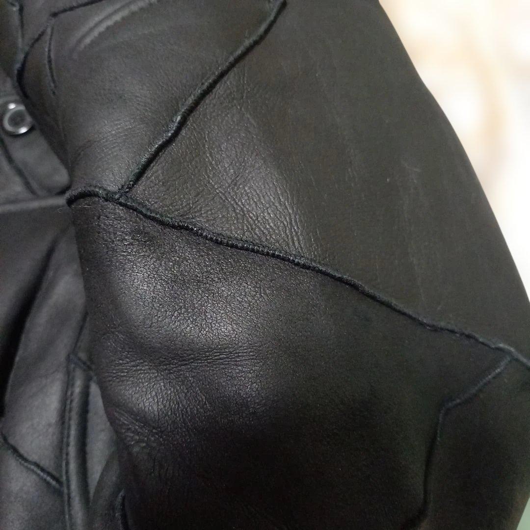 裏ムートンコート黒