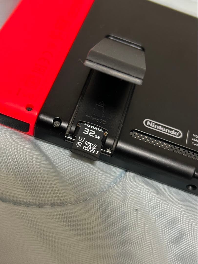 Nintendo Switch 赤/青 本体 32GB microSDカード付き