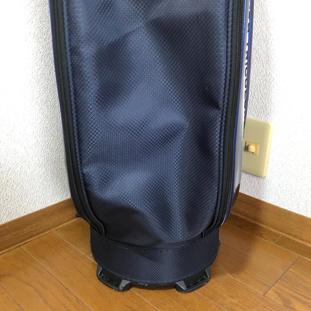 【美品】 ルコックスポルティフ キャディバッグ カート型 6分割 ネイビー