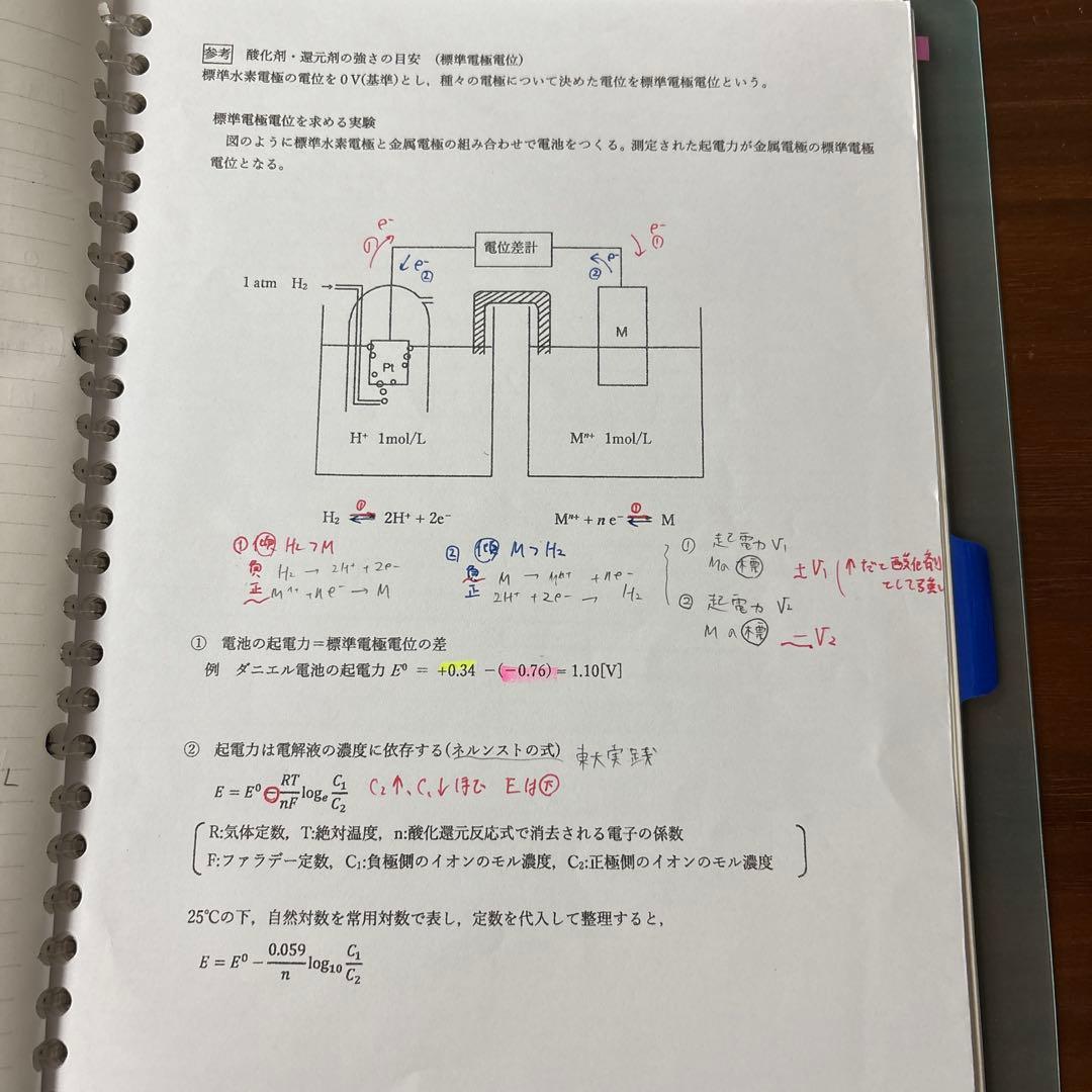 化学S Part1 & Part2 セット　黒澤先生板書付き