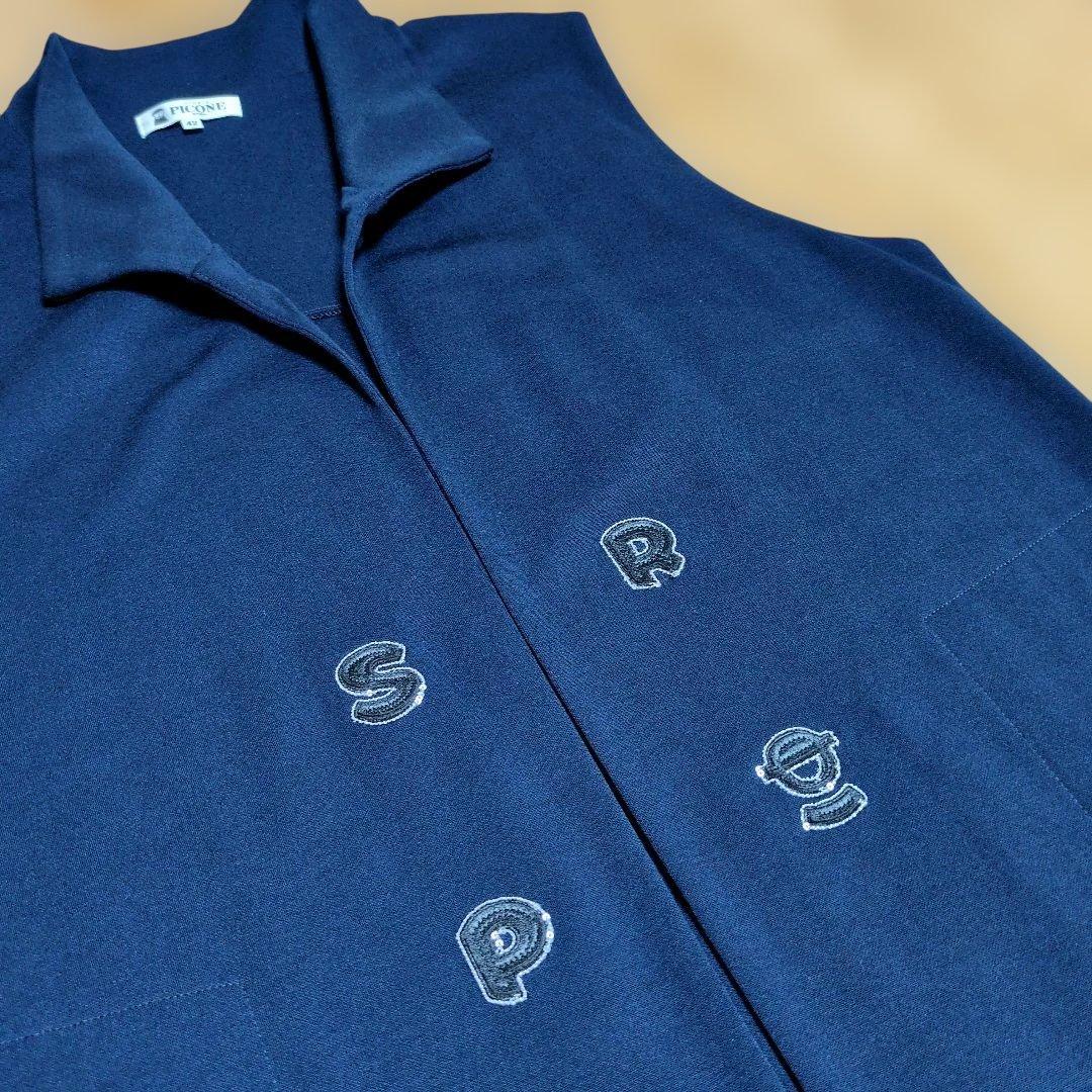 ピッコーネ　ロングジレ　ベスト　スパンコール