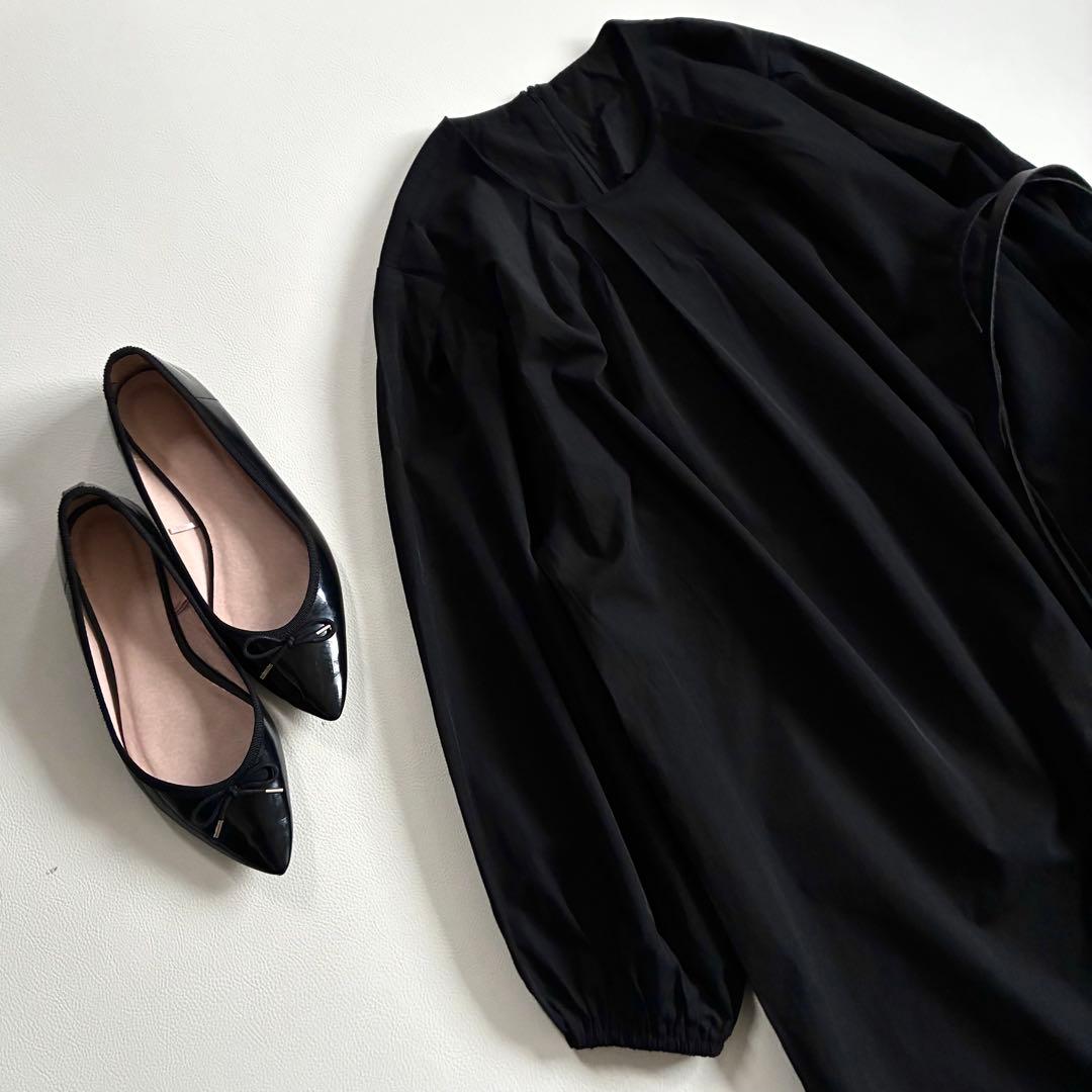 ◆極美品◆r.p.s◆ゆったりめ◆長袖マキシワンピース◆オケージョン◆ストレッチ